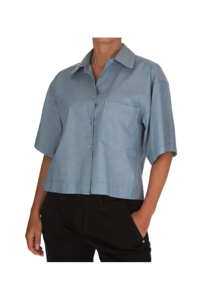 1978 | HEMD AZZEDINE CHAMBRAY HELLBLAU Hot