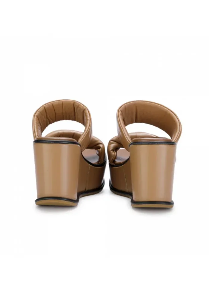 181 | KEILSANDALEN TESSA NAPPA LEDER BRAUN Online