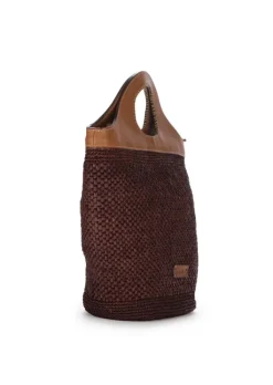AFAR | HANDTASCHE ASIZA MEDIUM BRAUN Outlet
