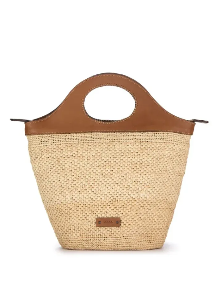 AFAR | HANDTASCHE ASIZA MEDIUM BEIGE Outlet