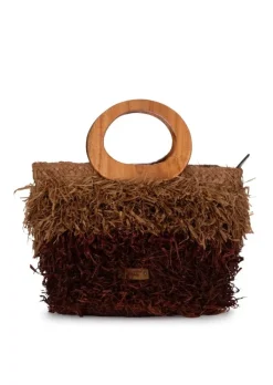 AFAR | HANDTASCHE KESHIA MEDIUM BRAUN Sale