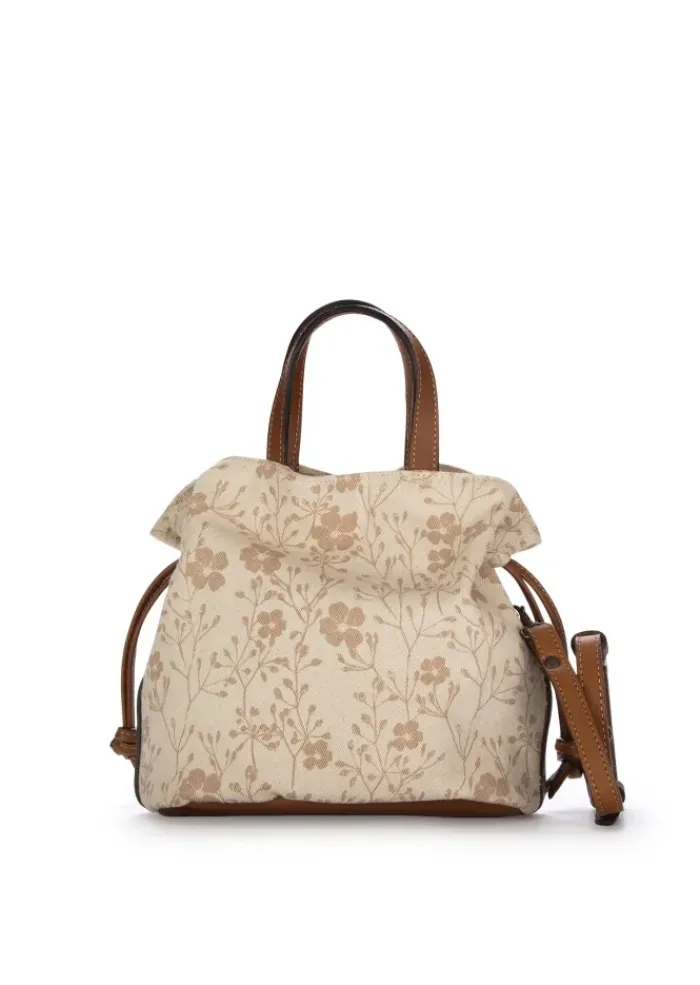 AFAR | HANDTASCHE MANDISA SMALL FLOWER BEIGE Best