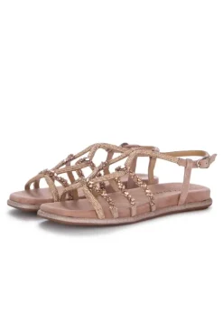 ALMA EN PENA | SANDALEN SUEDE GEFLOCHTEN ALTROSA Online