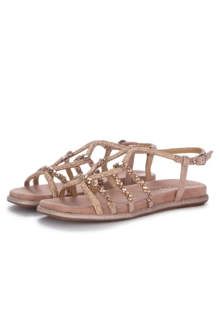 ALMA EN PENA | SANDALEN SUEDE GEFLOCHTEN ALTROSA Online