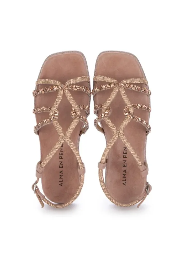 ALMA EN PENA | SANDALEN SUEDE GEFLOCHTEN ALTROSA Online