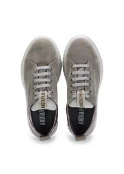ANDIA FORA | PLATEAUSNEAKERS AUS WILDLEDER GRAU Clearance