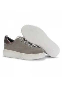 ANDIA FORA | PLATEAUSNEAKERS AUS WILDLEDER GRAU Clearance
