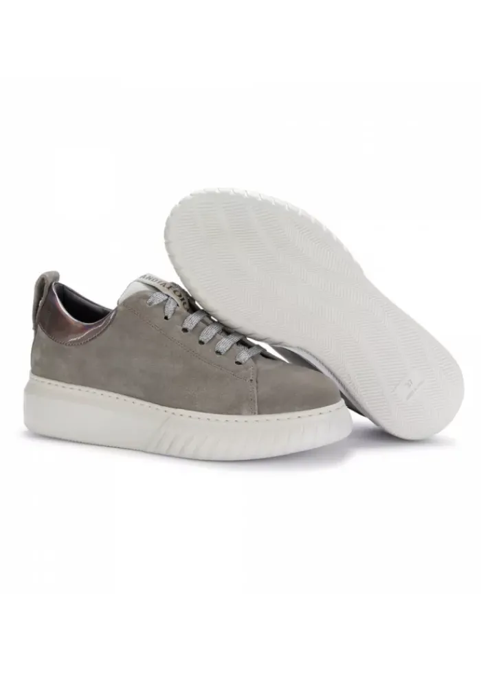 ANDIA FORA | PLATEAUSNEAKERS AUS WILDLEDER GRAU Clearance