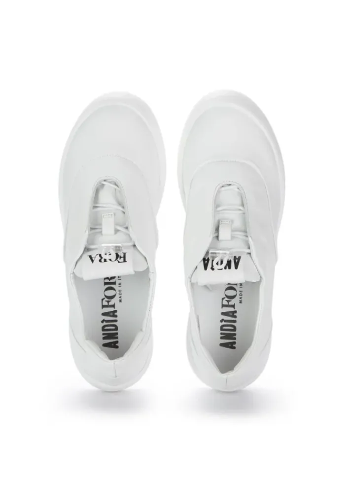 ANDIA FORA | SNEAKER SLIP-ON NINA DREAMER WEIß Discount