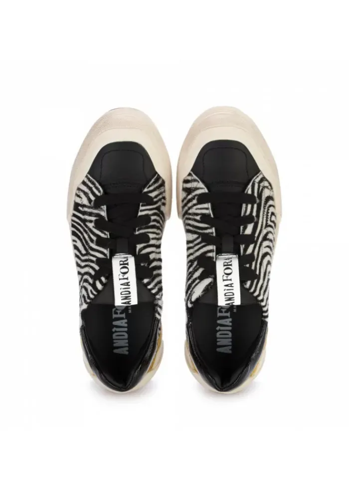 ANDIA FORA | SNEAKERS WALU ZEB DENVER SCHWARZ WEIß Sale