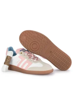 BACK 70 | SNEAKER GHOST NYLON WEIß ROSA Outlet