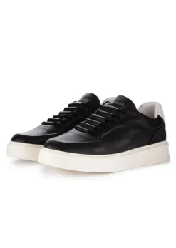 BARRACUDA | SNEAKER SLIP-ON PHONEIX LEDER SCHWARZ DENIM Clearance