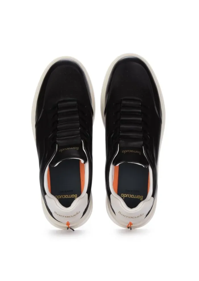 BARRACUDA | SNEAKER SLIP-ON PHONEIX LEDER SCHWARZ DENIM Clearance