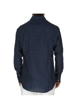 BASTONCINO | HEMD BLUMENMUSTER BLAU Fashion