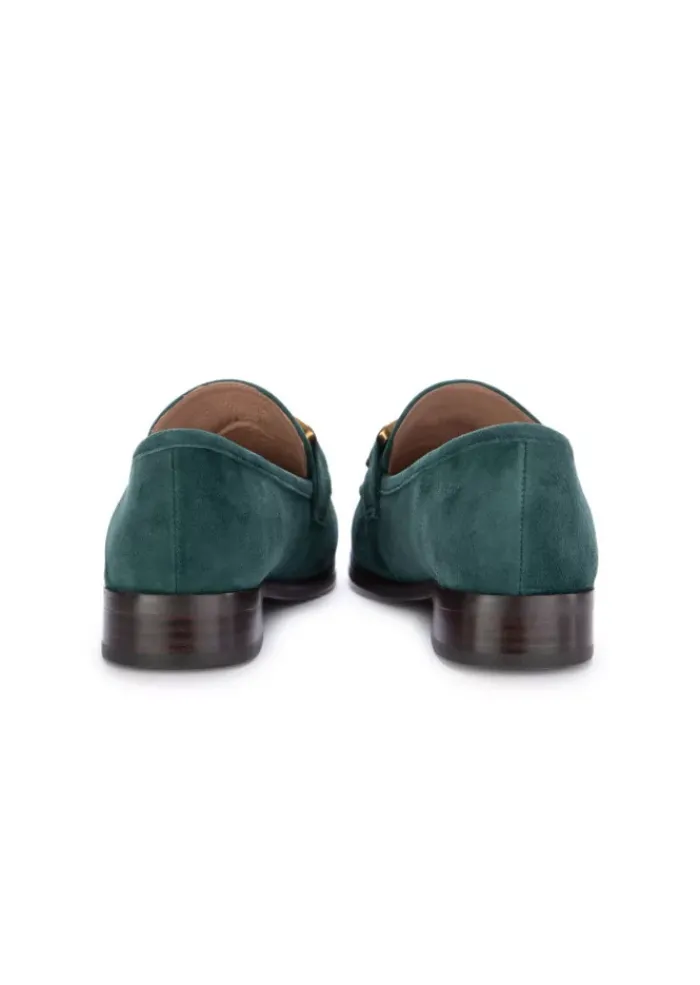 BIBI LOU | LOAFERS ZAGREB WILDLEDER DUNKELGRÜN Best