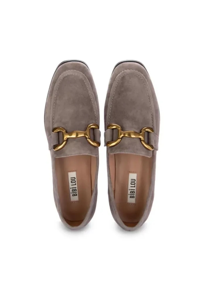 BIBI LOU | LOAFERS ZAGREB WILDLEDER GRAU Best
