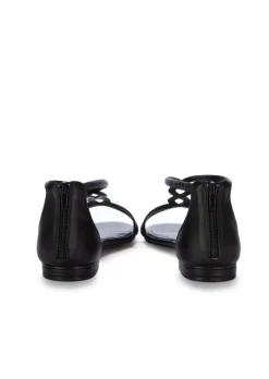 BIBI LOU | SANDALEN ÜBERKREUZTEN RIEMEN SCHWARZ New