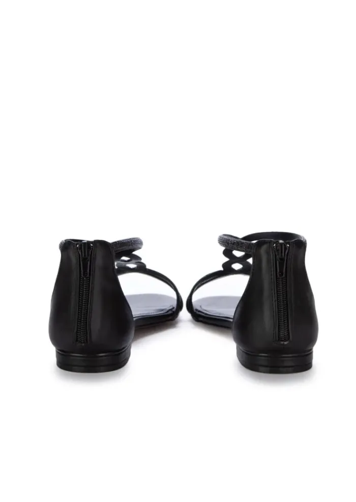 BIBI LOU | SANDALEN ÜBERKREUZTEN RIEMEN SCHWARZ New