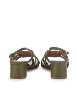 BIBI LOU | SANDALEN MIT ABSATZ RIEMEN GRÜN Sale