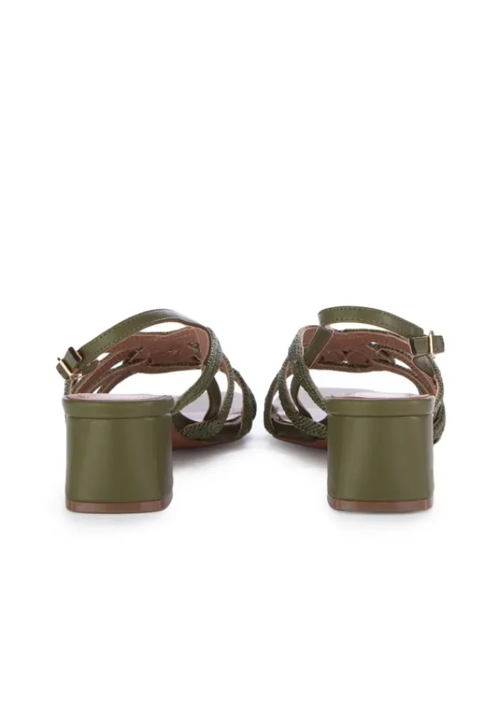 BIBI LOU | SANDALEN MIT ABSATZ RIEMEN GRÜN Sale