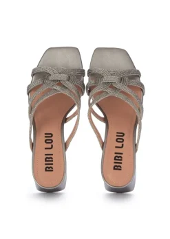 BIBI LOU | SANDALEN MIT ABSATZ ALIA METALLISCH Outlet