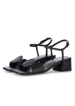 BIBI LOU | SANDALEN MIT ABSATZ GEOMETRISCHEN DETAIL SCHAWARZ Online