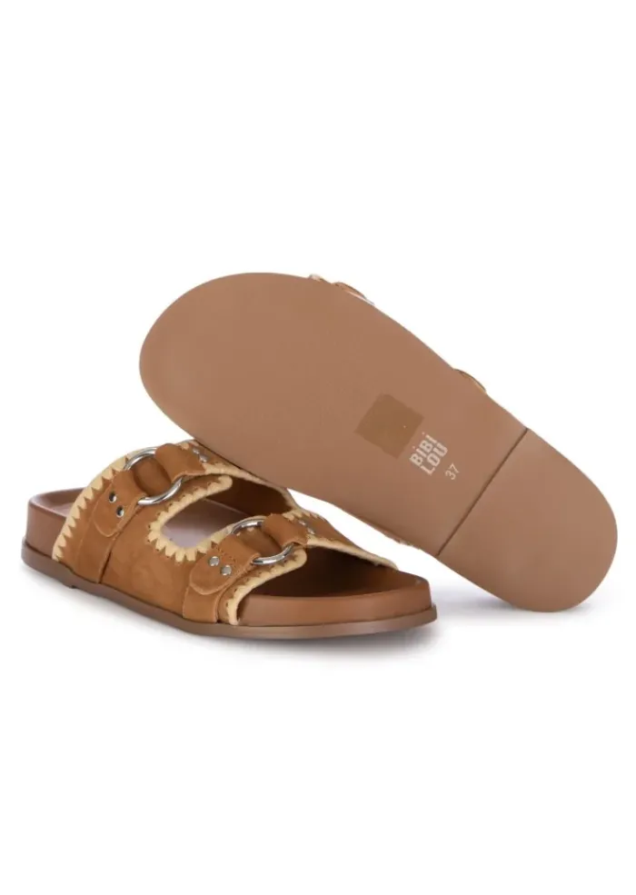 BIBI LOU | SANDALEN WILDLEDER BRAUN Best