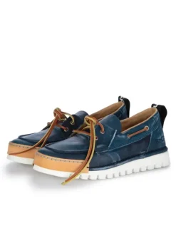 BnG REAL SHOES | FLACHE SCHUHE LA NAUTICA BLAU Hot