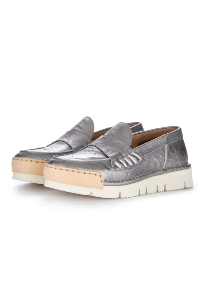 BnG REAL SHOES | LOAFE LA PENNY BRILLANTE SILBER Online