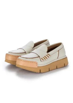 BnG REAL SHOES | LOAFER LA PENNY HIGH WEIß MILCH Hot