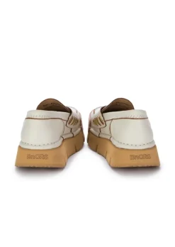 BnG REAL SHOES | LOAFER LA PENNY HIGH WEIß MILCH Hot