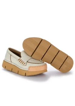 BnG REAL SHOES | LOAFER LA PENNY HIGH WEIß MILCH Hot