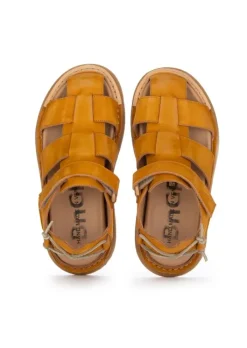 BnG REAL SHOES | SANDALEN LO FISHERMAN GELB Discount