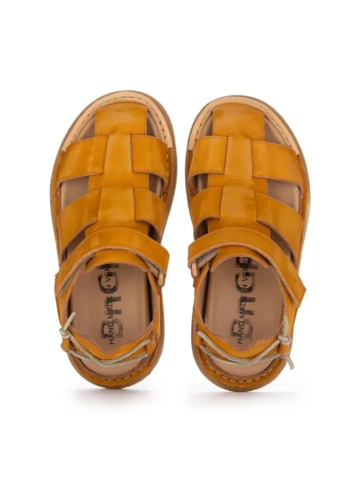 BnG REAL SHOES | SANDALEN LO FISHERMAN GELB Discount
