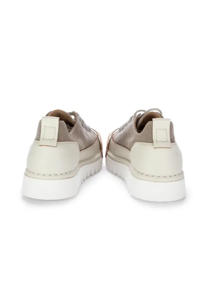 BnG REAL SHOES | SNEAKER LA COCCO TAUBENGRAU CREME Discount