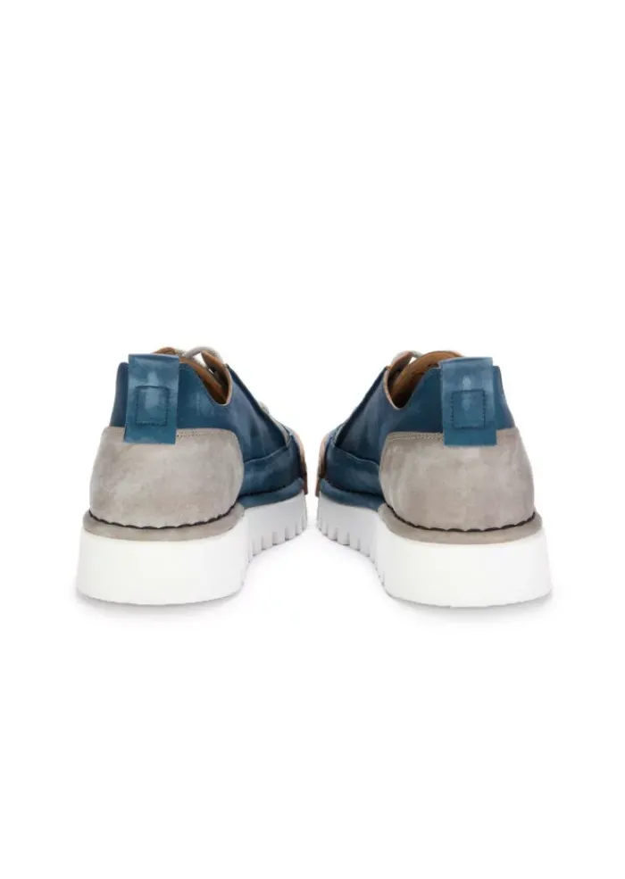 BnG REAL SHOES | SNEAKER LA PATCH LEDER BLAU JEANS Discount