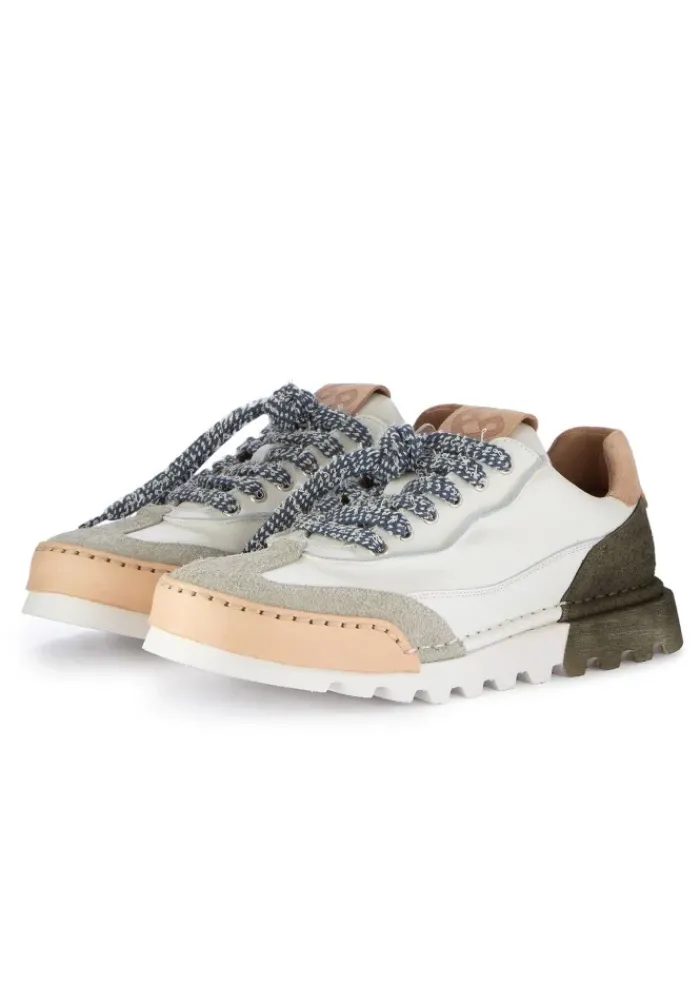 BnG REAL SHOES | SNEAKER LA SFUMATA MILITARE WEIß GRÜN Best
