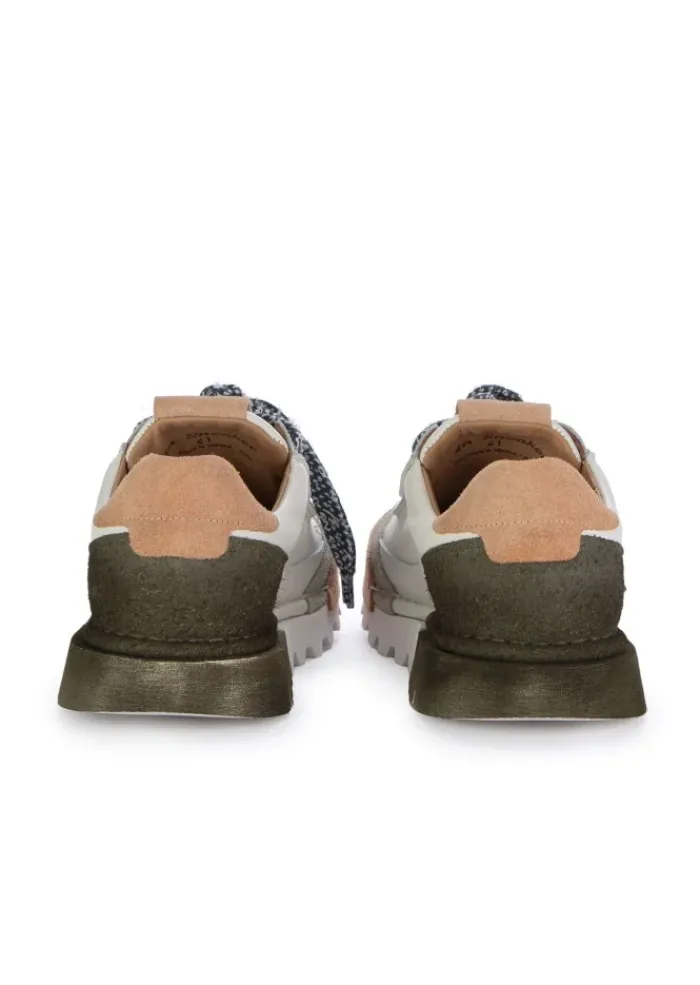 BnG REAL SHOES | SNEAKER LA SFUMATA MILITARE WEIß GRÜN Best