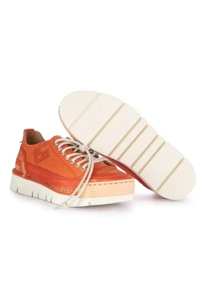 BnG REAL SHOES | SNEAKER LA PAPAYA CANVAS ORANGE Best