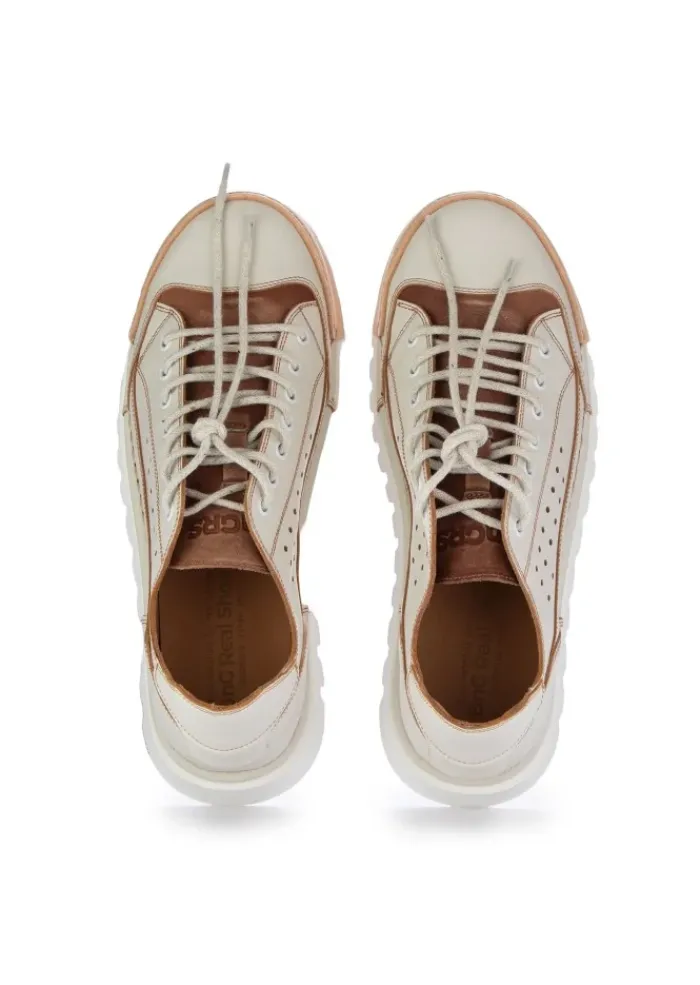 BnG REAL SHOES | SNEAKER L'HAWAIANA SABBIA WEIß BRAUN Clearance