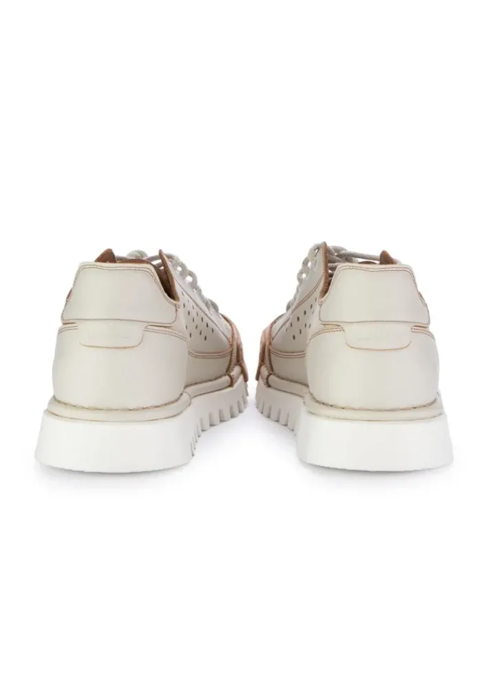BnG REAL SHOES | SNEAKER L'HAWAIANA SABBIA WEIß BRAUN Clearance