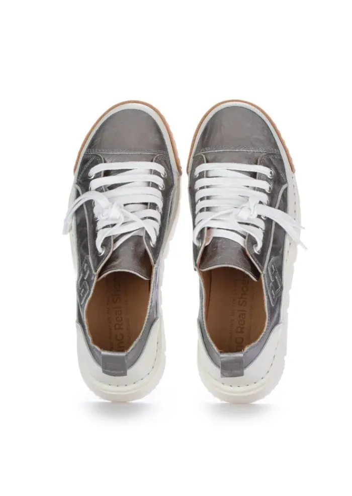 BnG REAL SHOES | SNEAKER LA BRILLANTINA SILBER New
