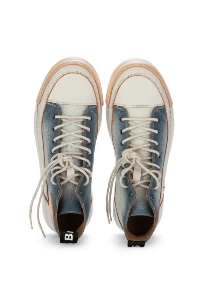 BnG REAL SHOES | SNEAKER LA SFUMATA WEIß DENIM Best