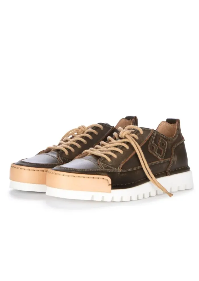 BnG REAL SHOES | SNEAKER LA MILITARE NOCE BRAUN Sale