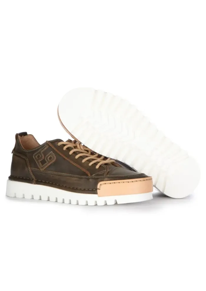 BnG REAL SHOES | SNEAKER LA MILITARE NOCE BRAUN Sale