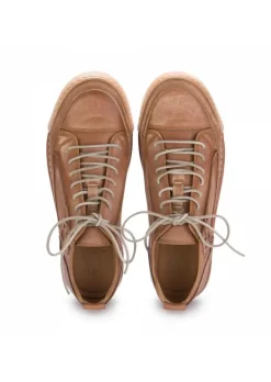 BnG REAL SHOES | SNEAKERS VINAGE EFFEKT "LA SABBIA" BRAUN Sale
