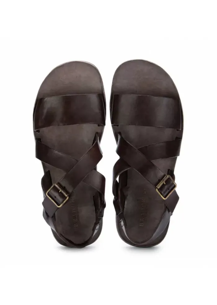 BRADOR | SANDALEN LEDER RUMBRAUN Outlet