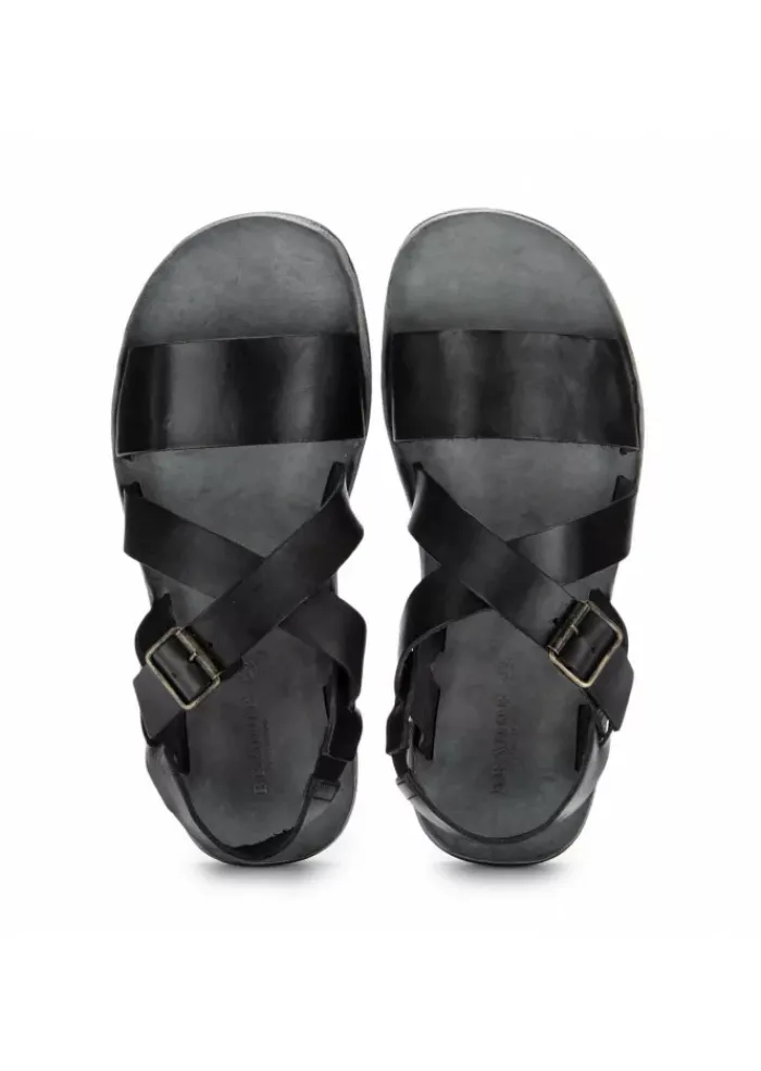 BRADOR | SANDALEN LEDER SCHWARZ Clearance