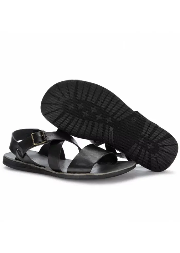 BRADOR | SANDALEN LEDER SCHWARZ Clearance
