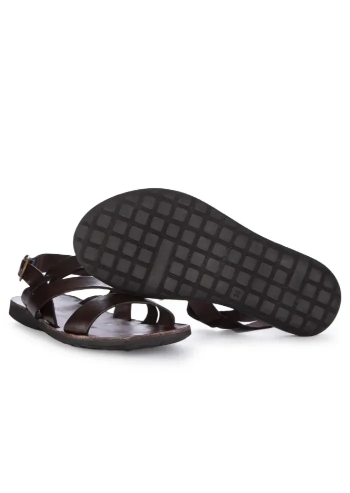 BRADOR | SANDALEN STRIPS BRAUN Clearance